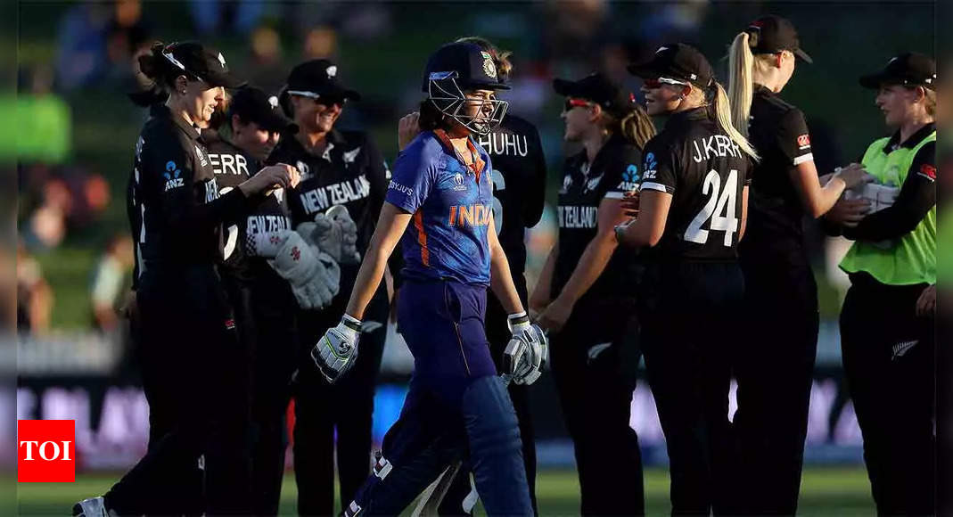 Women’s World Cup: India handed 62-run loss by hosts New Zealand | Cricket News – Times of India