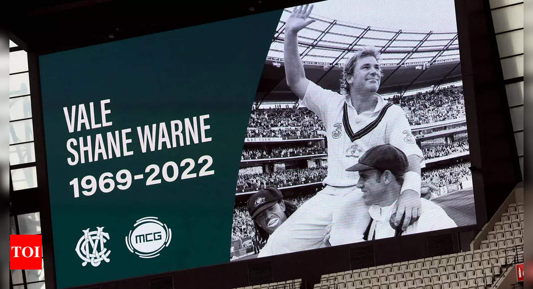 Shane Warne’s body arrives in Australia | Cricket News – Times of India