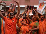 BJP celebrates victory in assembly elections; see pics