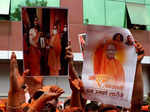 BJP celebrates victory in assembly elections; see pics