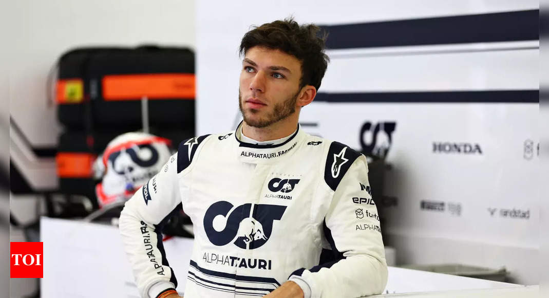 Gasly tops opening day of pre-season F1 testing in Bahrain | Racing News – Times of India