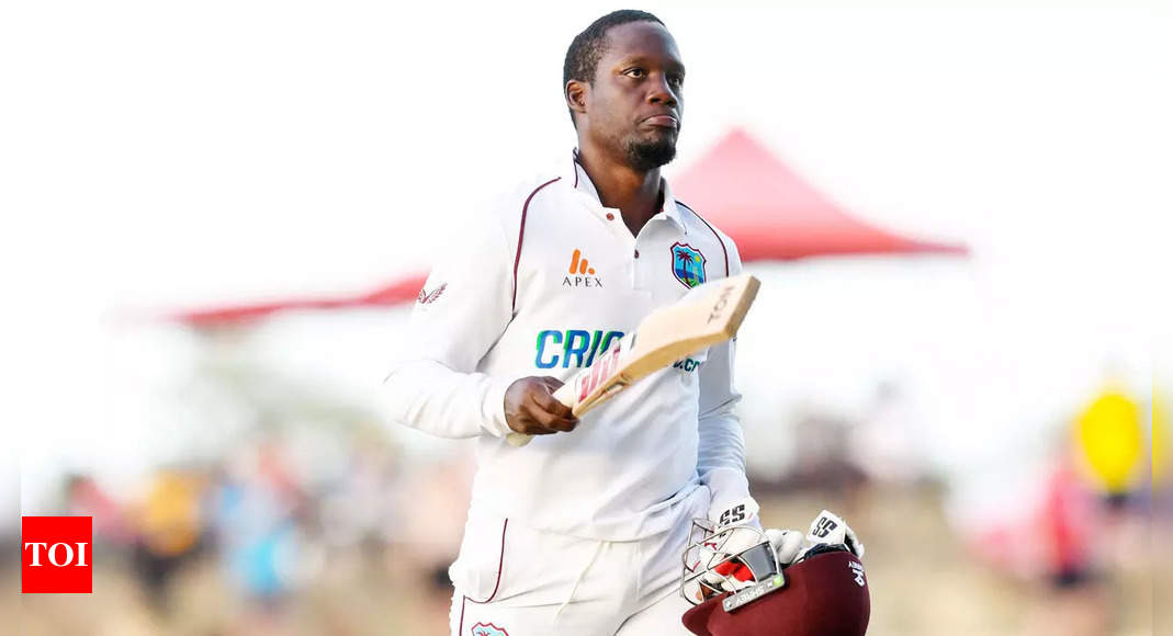 Nkrumah Bonner:  West Indies vs England 1st Test: Marathon man Nkrumah Bonner gives West Indies edge over weary England | Cricket News – Times of India