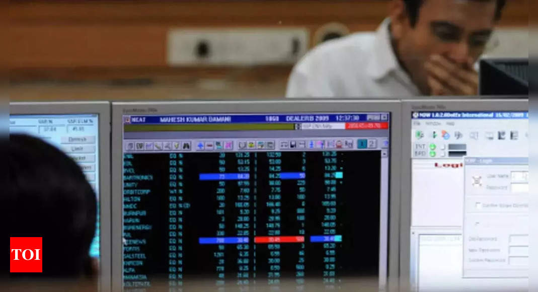 Sensex jumps 268 points after initial fall; Nifty climbs over 16,600 level – Times of India