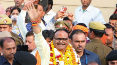UP law minister Brajesh Pathak seals convincing win from Lucknow Cantt