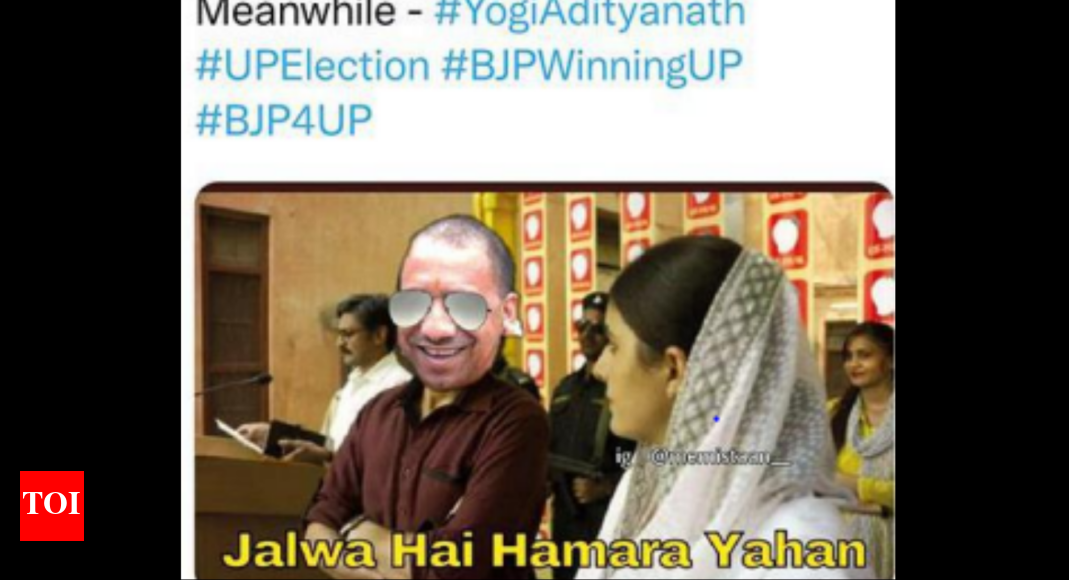 Bjp: #upmeinbaba:memes Add Tojoy On Twitter | Lucknow News - The Times ...