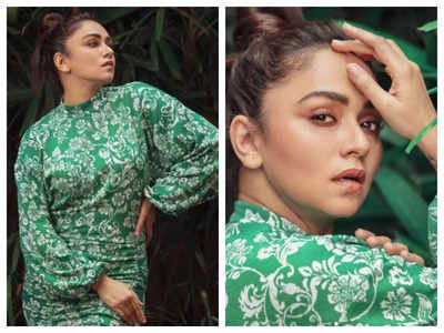 Amruta Khanvilkar ups her style game as she stuns in a boho-chic outfit; See pics