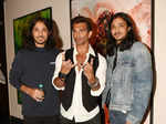 Celebs attend Viraj Khanna's art show