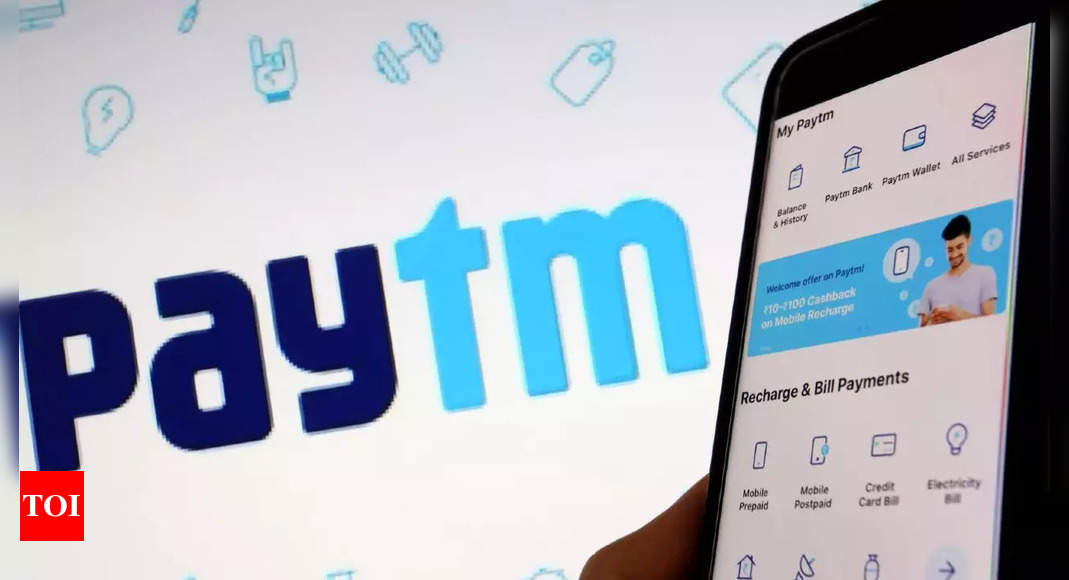 RBI bars Paytm Payments Bank from onboarding new customers – Times of India