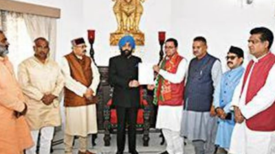 Uttarakhand CM, ministers tender resignation to governor Lt Gen Gurmit Singh