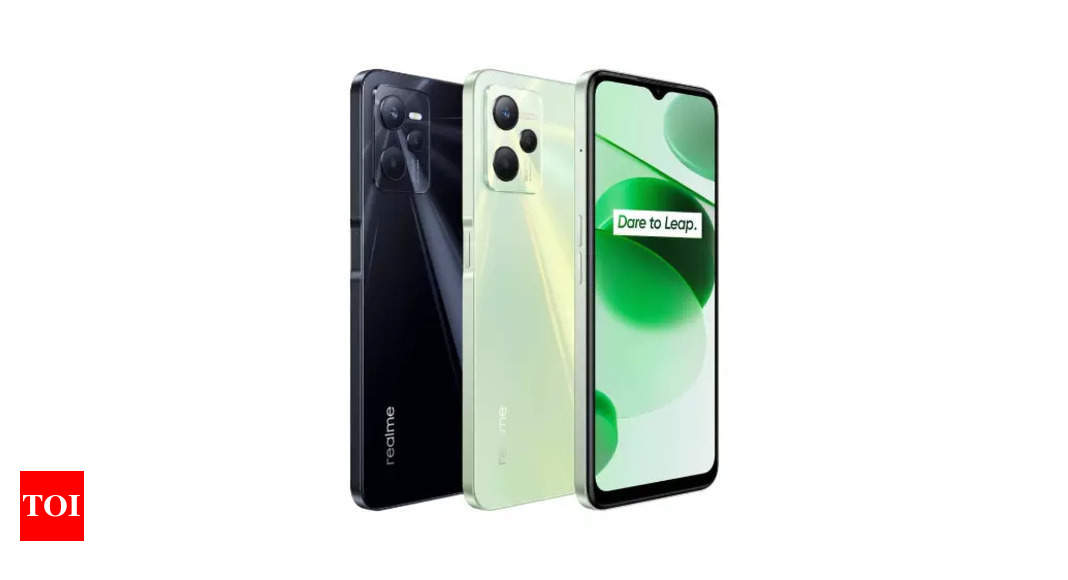 realme:  Realme C35 goes on sale via Flipkart – Times of India