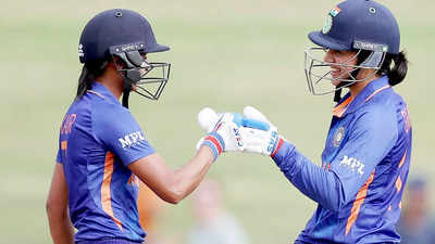 ICC Women's World Cup: Smriti Mandhana, Harmanpreet Kaur hit tons as India register massive 155-run win over West Indies