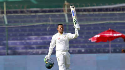2nd Test: Usman Khawaja hundred leads Australia to 251/3 in Karachi