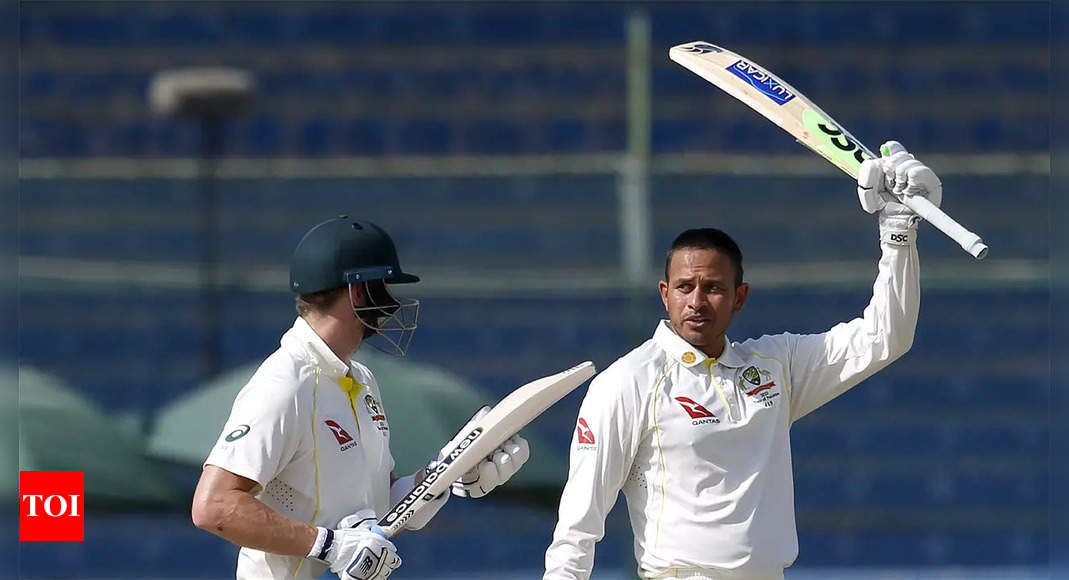 Australia’s Khawaja savours particular hundred in Pakistan | Cricket Information – Occasions of India