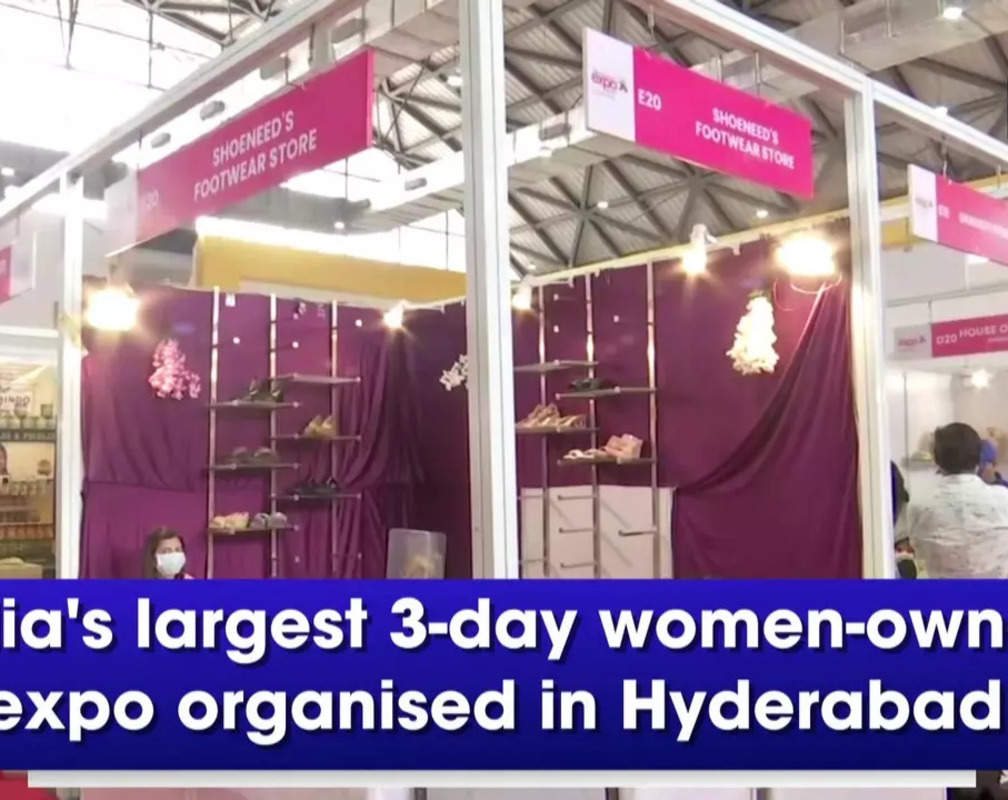 
India's largest 3-day women-owned expo organised in Hyderabad
