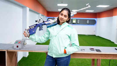 Mehuli Ghosh Wins Women S M Air Rifle Gold In National T Trials More Sports News Times Of