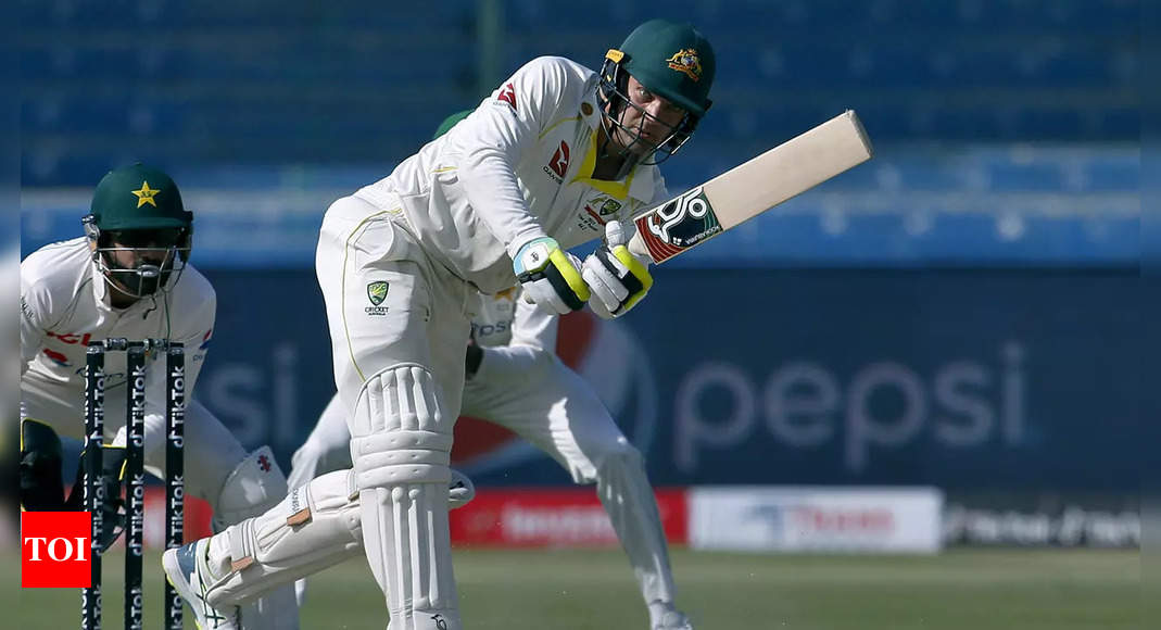 2nd Test: Khawaja and Carey lead Australia to 505/8 against Pakistan in Karachi | Cricket News – Times of India