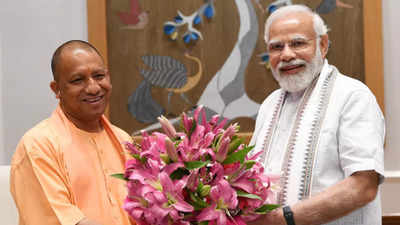 Yogi meets PM Modi in Delhi ahead of UP govt formation