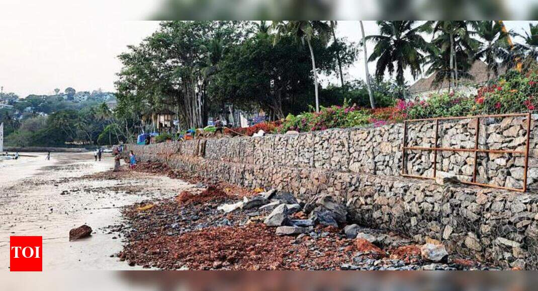 Curca p’yat issues stop work order to hotel over Bambolim beach wall ...