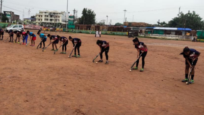 Madhya Pradesh: Dribbling past financial hurdles, these girls make it to national hockey