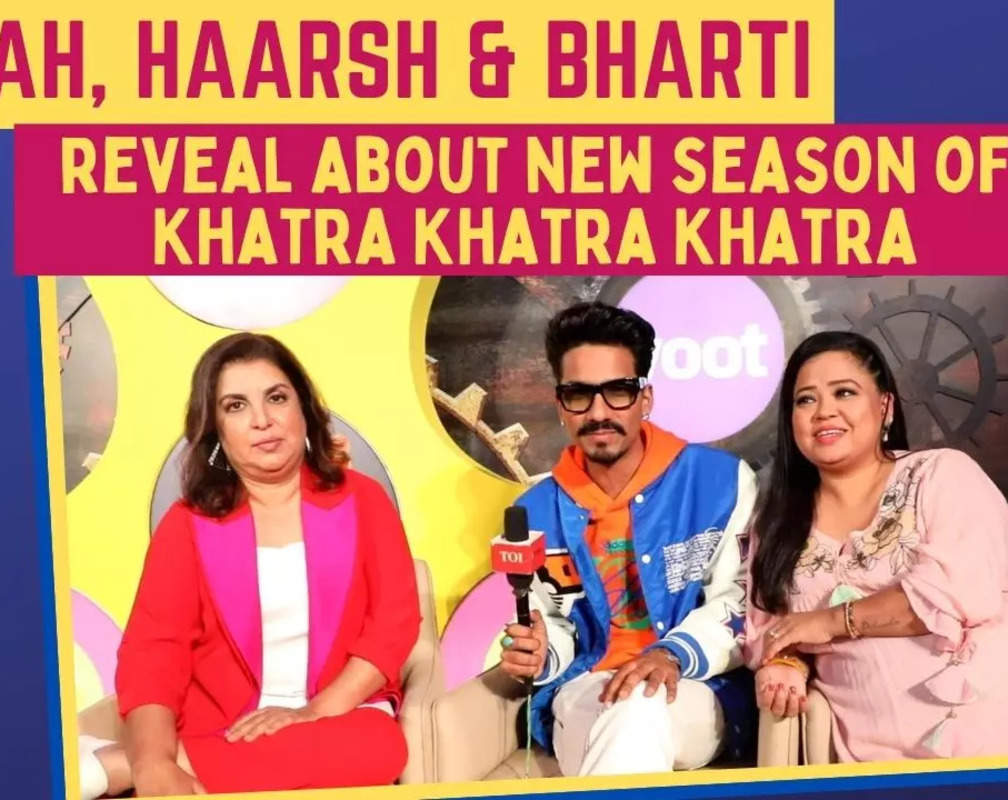 
Khatra Khatra Khatra: Farah, Haarsh-Bharti on upcoming appearance of Parineeti, Harbhajan and others
