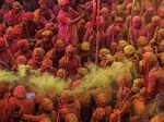 35 images from Lathmar Holi celebrations in India