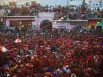 35 images from Lathmar Holi celebrations in India