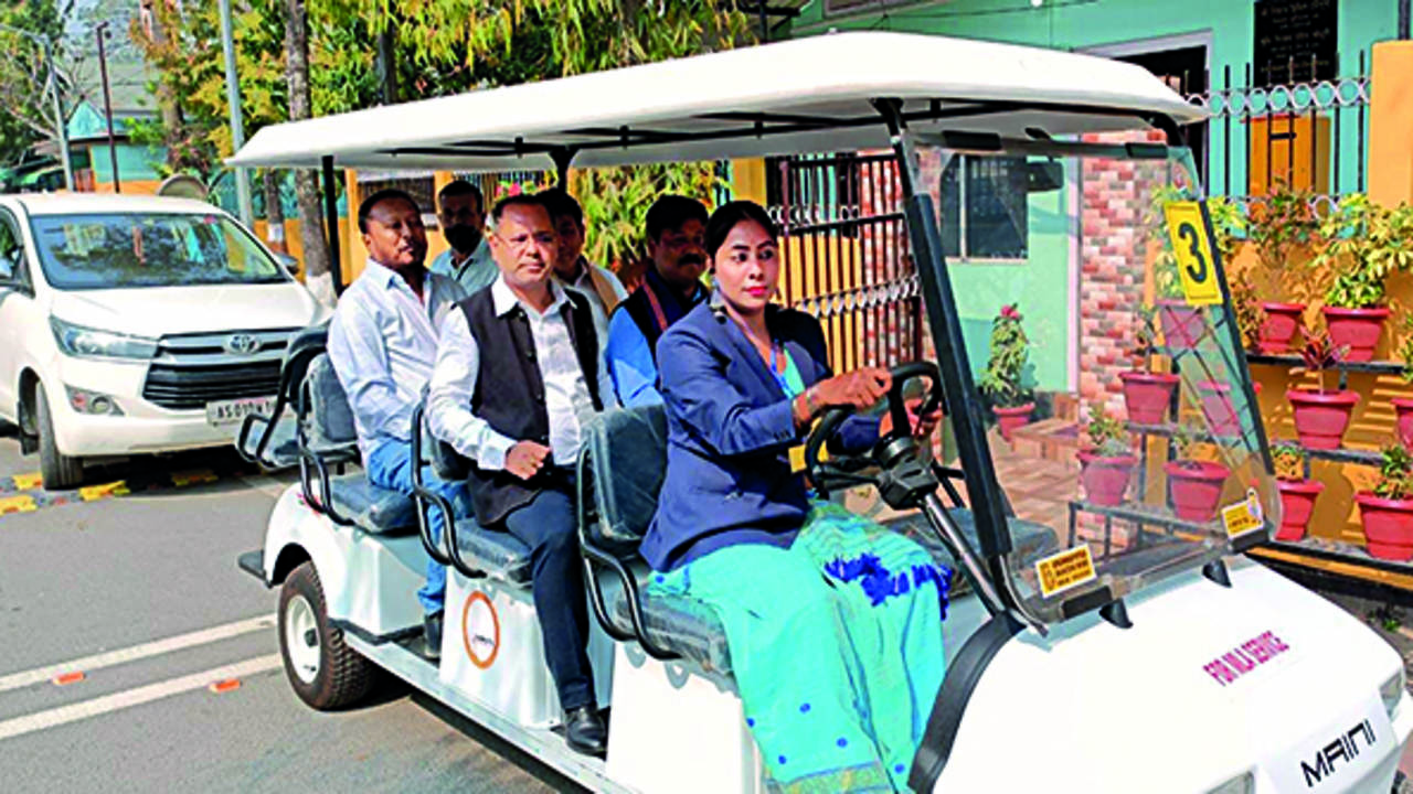 House Members Use 5 Golf Carts On Premises | Guwahati News - Times of India