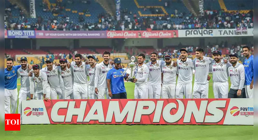 2nd Test: India crush Sri Lanka to win 15th consecutive home Test series | Cricket News – Times of India