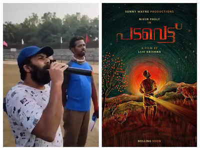 Nivin Pauly’s Padavettu: Team wraps up the shoot, shares a video from the sets