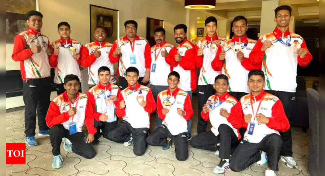 Vishwanath, Vanshaj strike gold; India claim 39 medals at Asian Youth & Junior Boxing Championships | Boxing News – Times of India