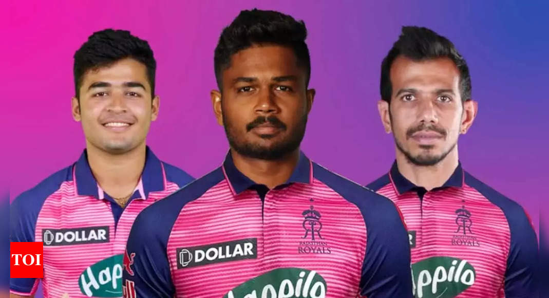 IPL 2022: Rajasthan Royals unveil new jersey ahead of season | Cricket News – Times of India