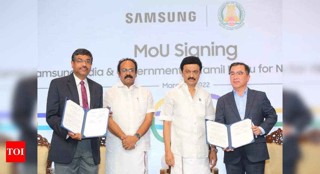 samsung: Samsung assina memorando de entendimento com o governo de Tamil Nadu para configurar a fabricação de compressores