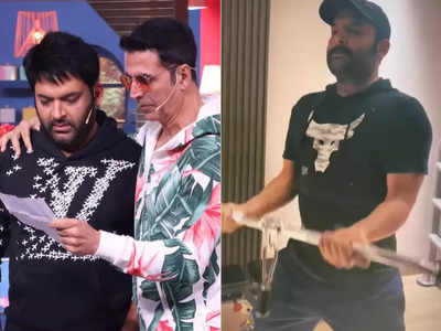 Kapil Sharma wakes up at 4 am to do his morning workout; has he taken a cue from Akshay Kumar?