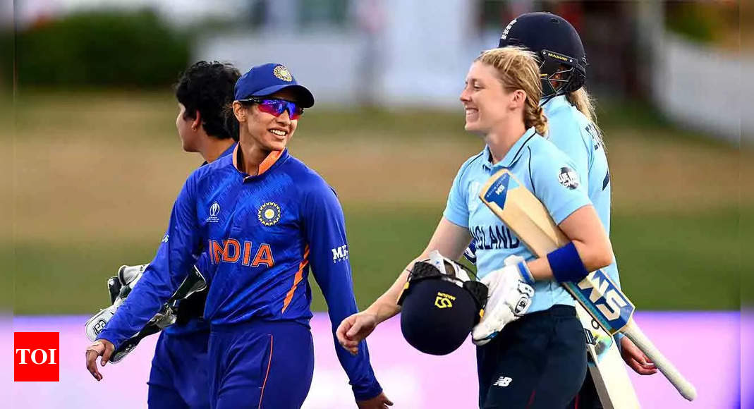 Women’s World Cup 2022, India vs England: Inconsistent India lose to England by 4 wickets, suffer second defeat | Cricket News – Times of India