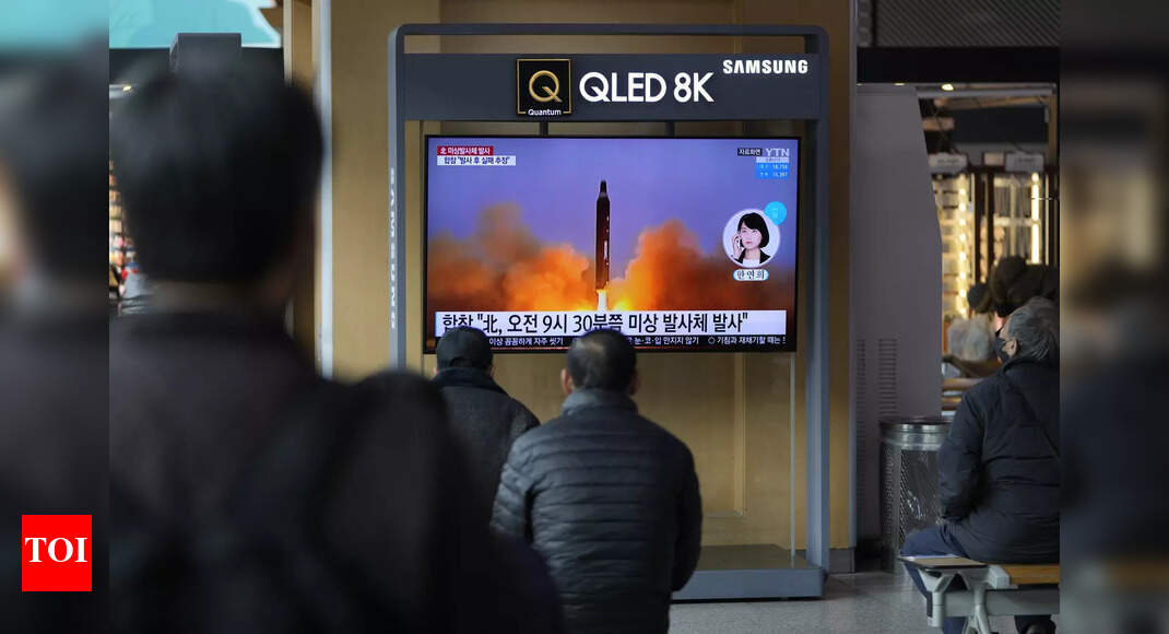 Suspected North Korea missile 'explodes in mid-air' after launch near ...