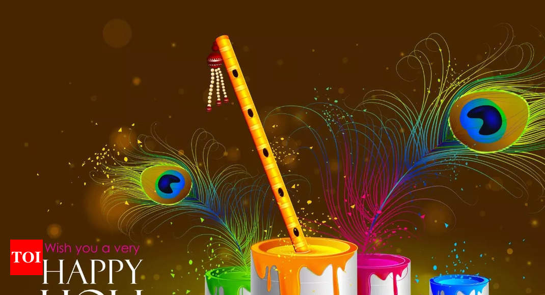 Happy Holi 2023: Wishes, Messages, Quotes, Images, Greetings, Facebook &  Whatsapp status - Times of India