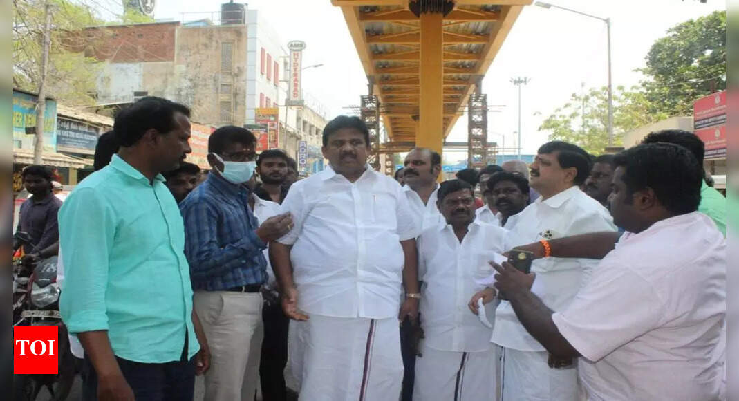 Chennai deputy mayor asks officials to fast track T Nagar skywalk
