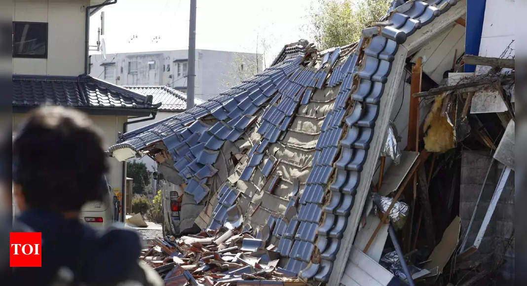 tokyo:  Powerful quake off north Japan kills 4, more than 90 injured – Times of India