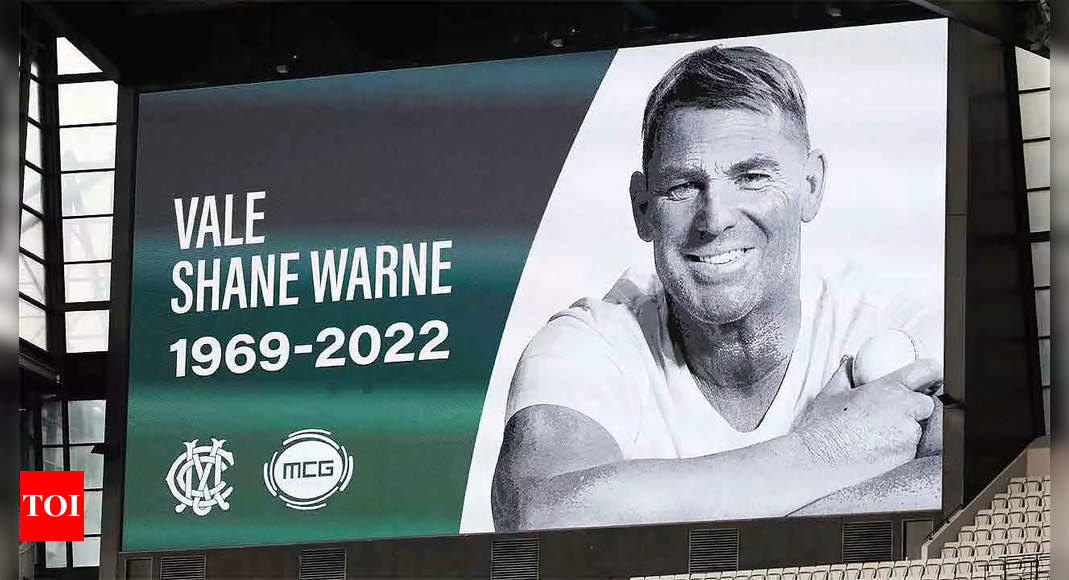 ‘The Hundred’ draft pushed back to avoid clash with Shane Warne’s state funeral | Cricket News – Times of India
