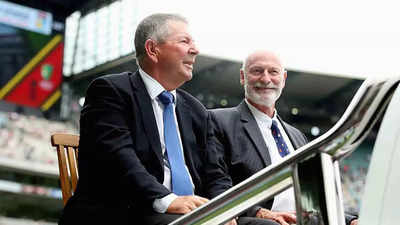 Dennis Lillee pays emotional tribute to Rod Marsh at funeral