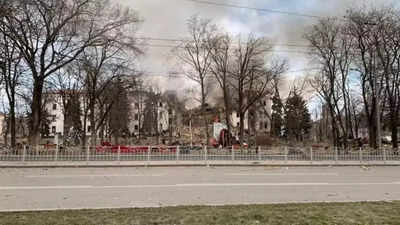 Further Russian airstrikes on Mariupol, claims Ukrainian president's office
