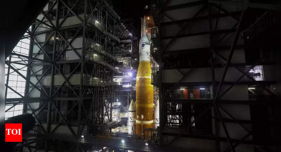 NASA rolls out its mega Moon rocket — here’s what you need to know – Times of India