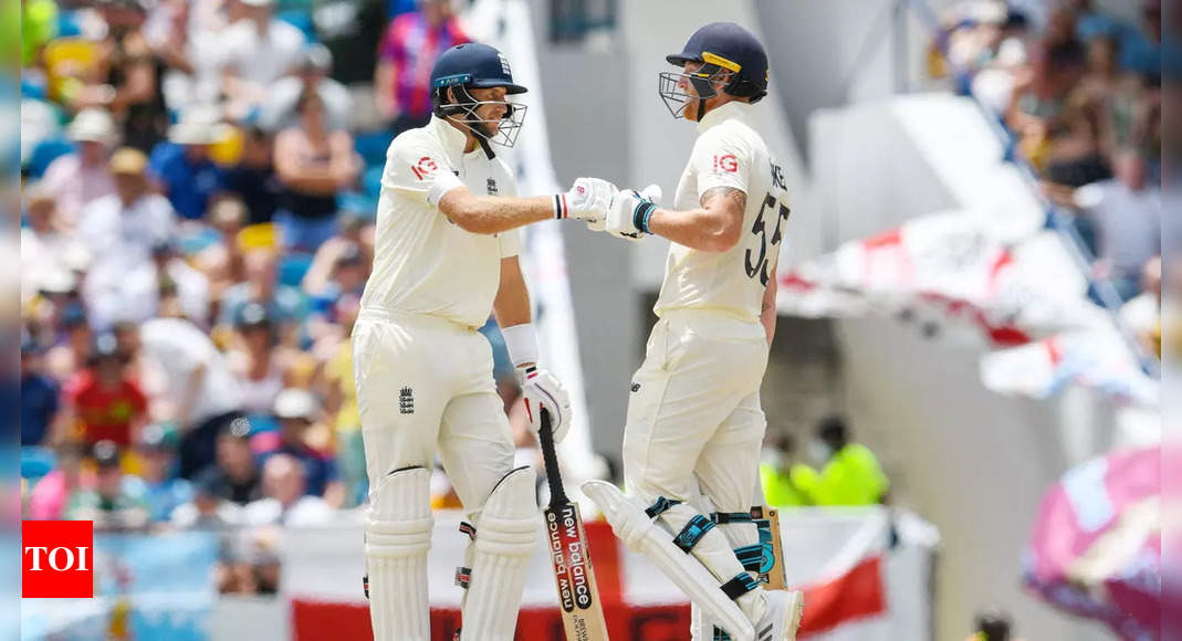 West Indies vs England 2nd Test: Joe Root, Ben Stokes centuries put England in command | Cricket News – Times of India