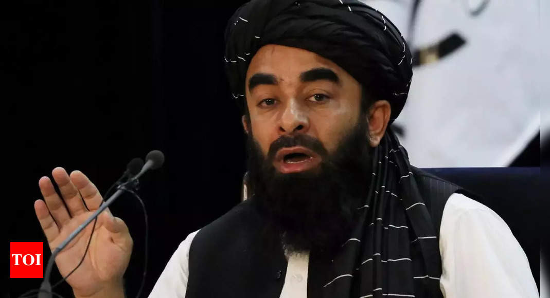 Taliban welcomes UN’s continued Afghanistan presence – Times of India