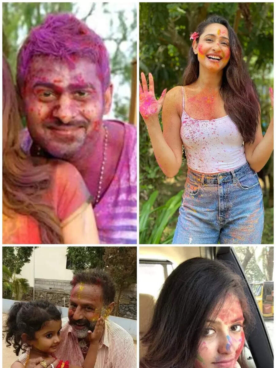 10 Throwback 'Holi pictures' of Telugu Film Celebs Times of India