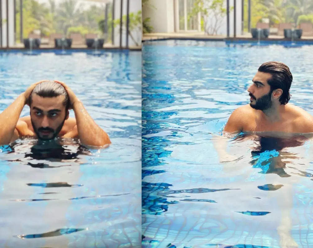 
Cute Instagram banter! Arjun Kapoor has a funny reply to Katrina Kaif's comment on his latest pool pics
