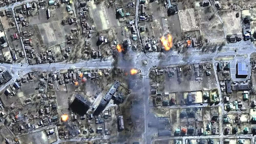 Ukraine infrastructure destroyed by Russia