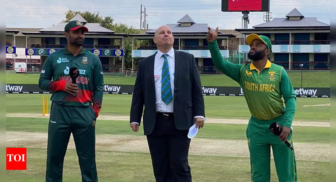 Live Cricket Score South Africa Vs Bangladesh 1st ODI The Times Of India