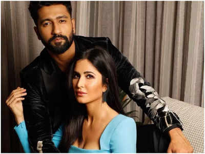 Katrina Kaif and Vicky Kaushal are one power couple in shades of blue and black