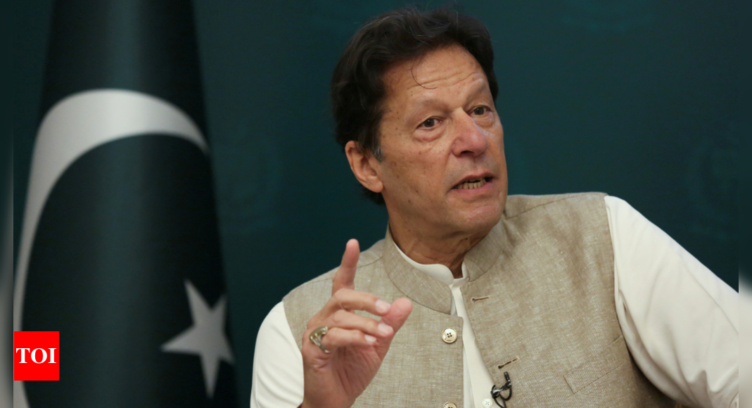 Pakistan no-trust motion: PM Imran Khan to seek court ruling over defections – Times of India